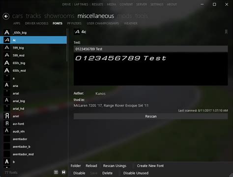 assetto corsa content manager app key